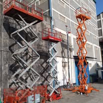 scissor lift access equipment